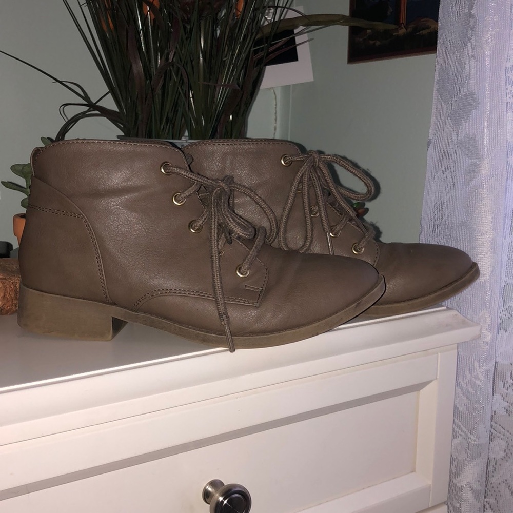 Faux Leather Booties from Kohl’s